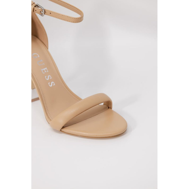 Guess Beige Leather Women's Pump