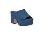 Guess Blue Cotton Women's Pump