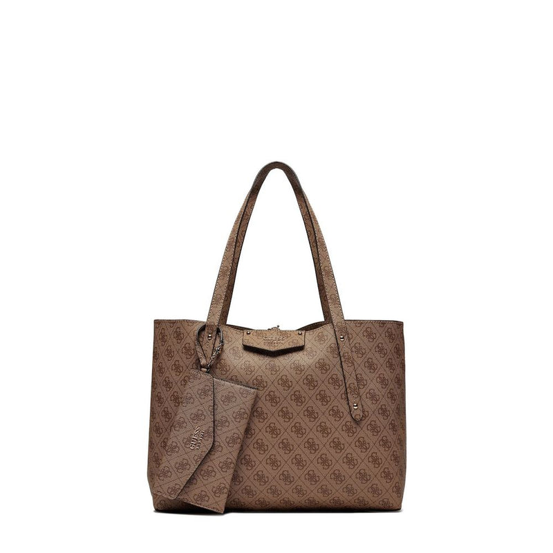 Guess Brown Polyethylene Women's Handbag