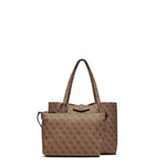 Guess Brown Polyethylene Women's Handbag