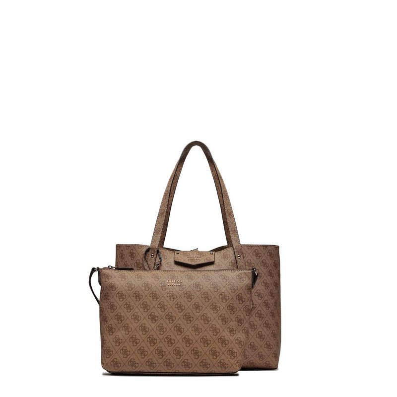 Guess Brown Polyethylene Women's Handbag