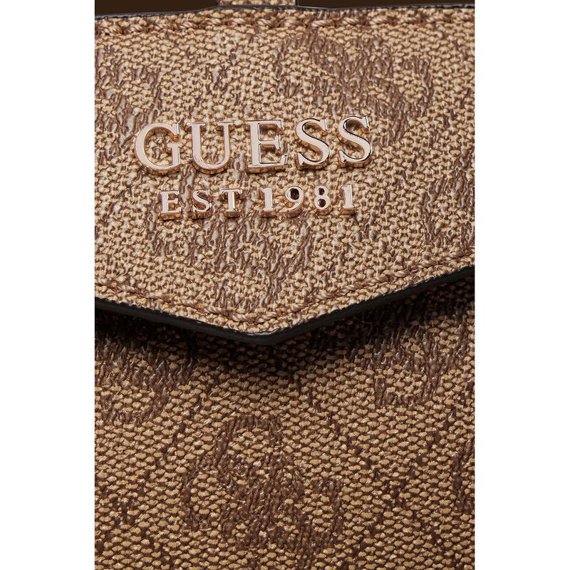 Guess Brown Polyethylene Women's Handbag