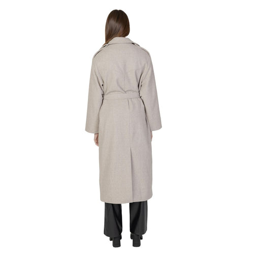 Only Beige Polyester Jackets & Women's Coat