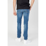 Gas Blue Cotton Jeans & Men's Pant