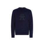 Tommy Hilfiger Blue Cotton Men's Sweater