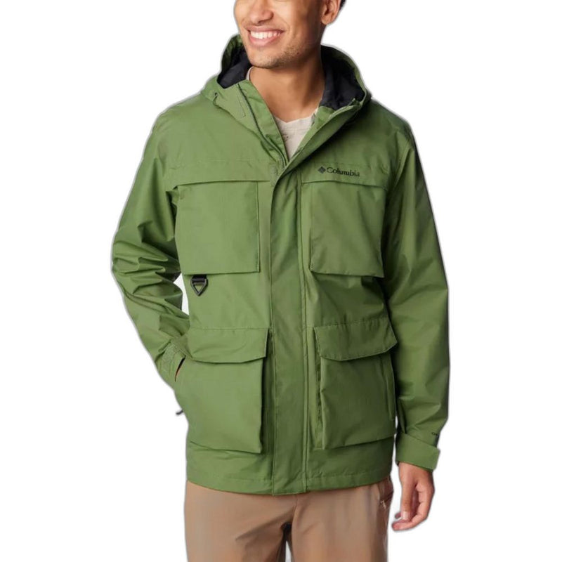 Columbia Green Polyester Men's Jacket