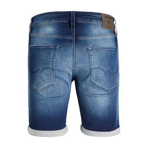 Jack Jones Blue Cotton Men's Short