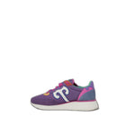 Wushu Purple Leather Women's Sneaker