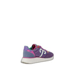 Wushu Purple Leather Women's Sneaker