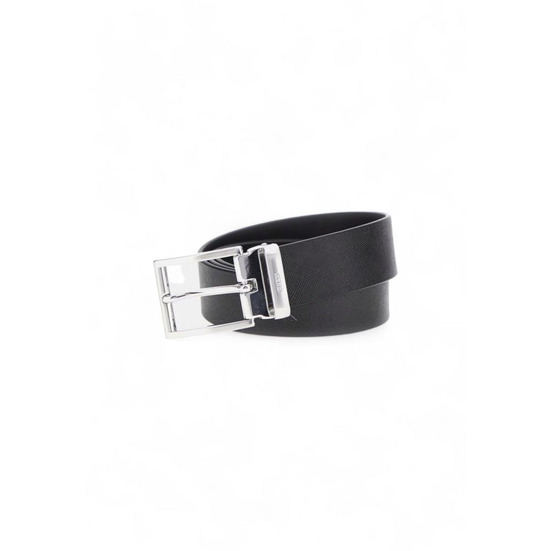 Guess Black Leather Men's Belt