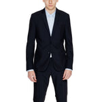 Antony Morato Black Polyester Men's Suit