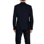 Antony Morato Black Polyester Men's Suit