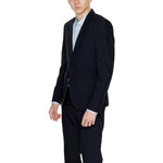 Antony Morato Black Polyester Men's Suit