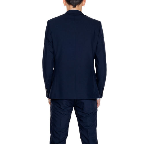 Antony Morato Blue Polyester Men's Suit