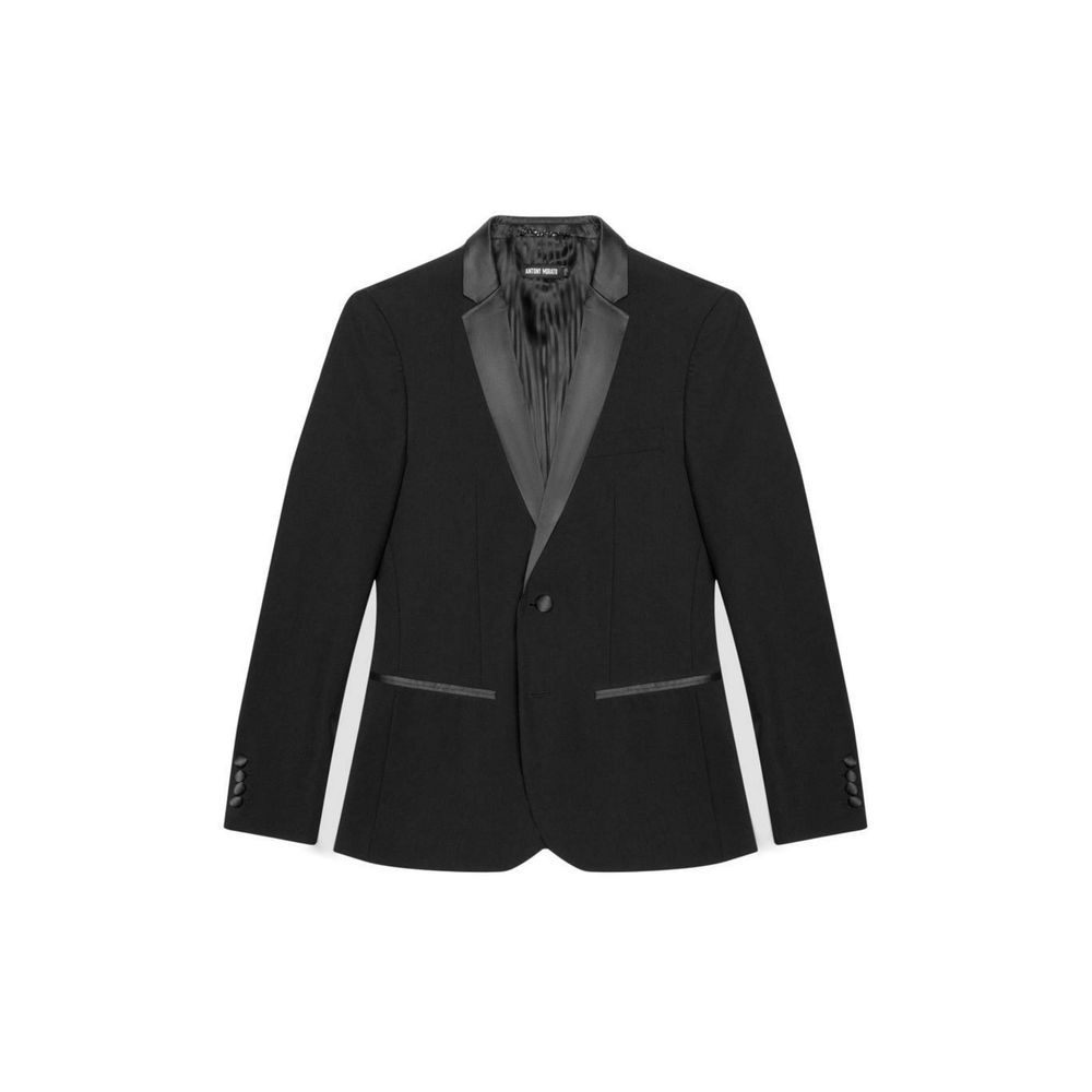 Antony Morato Black Polyester Men's Suit