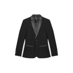 Antony Morato Black Polyester Men's Suit