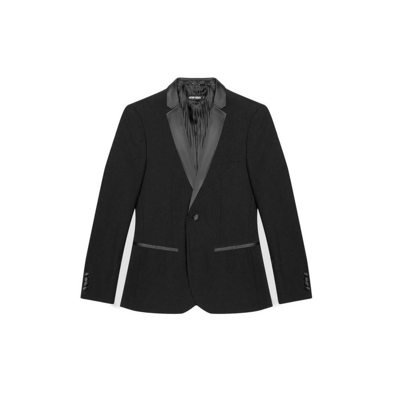 Antony Morato Black Polyester Men's Suit