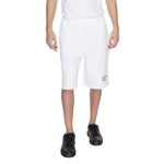 Underclub White Cotton Men's Short