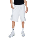 Underclub White Cotton Men's Short