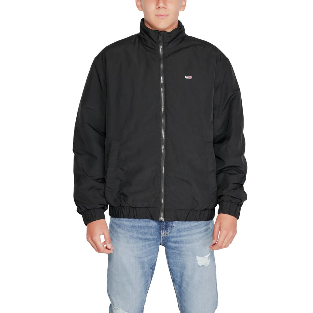 Tommy Hilfiger Jeans Black Polyamide Men's Jacket