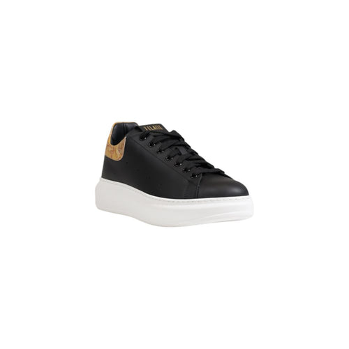 Alviero Martini Prima Classe Black Leather Men's Sneaker