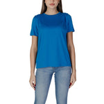 B.Young Blue Modal Tops & Women's T-Shirt