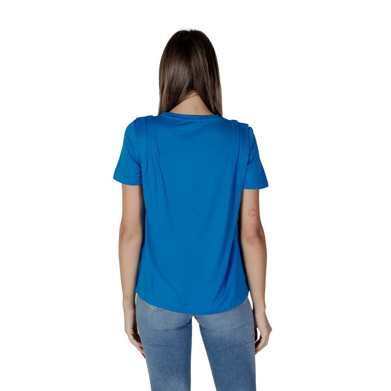 B.Young Blue Modal Tops & Women's T-Shirt