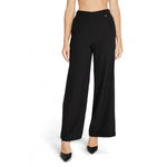 Rinascimento Black Polyester Jeans & Women's Pant