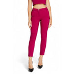 Rinascimento Bordeaux Polyester Jeans & Women's Pant