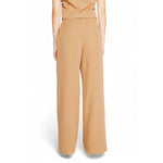 Rinascimento Beige Polyester Jeans & Women's Pant