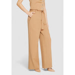 Rinascimento Beige Polyester Jeans & Women's Pant