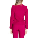 Rinascimento Bordeaux Polyester Suits & Women's Blazer