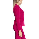 Rinascimento Bordeaux Polyester Suits & Women's Blazer