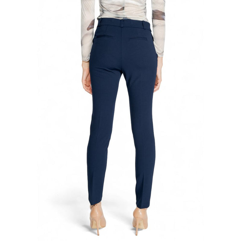 Rinascimento Blue Polyester Jeans & Women's Pant