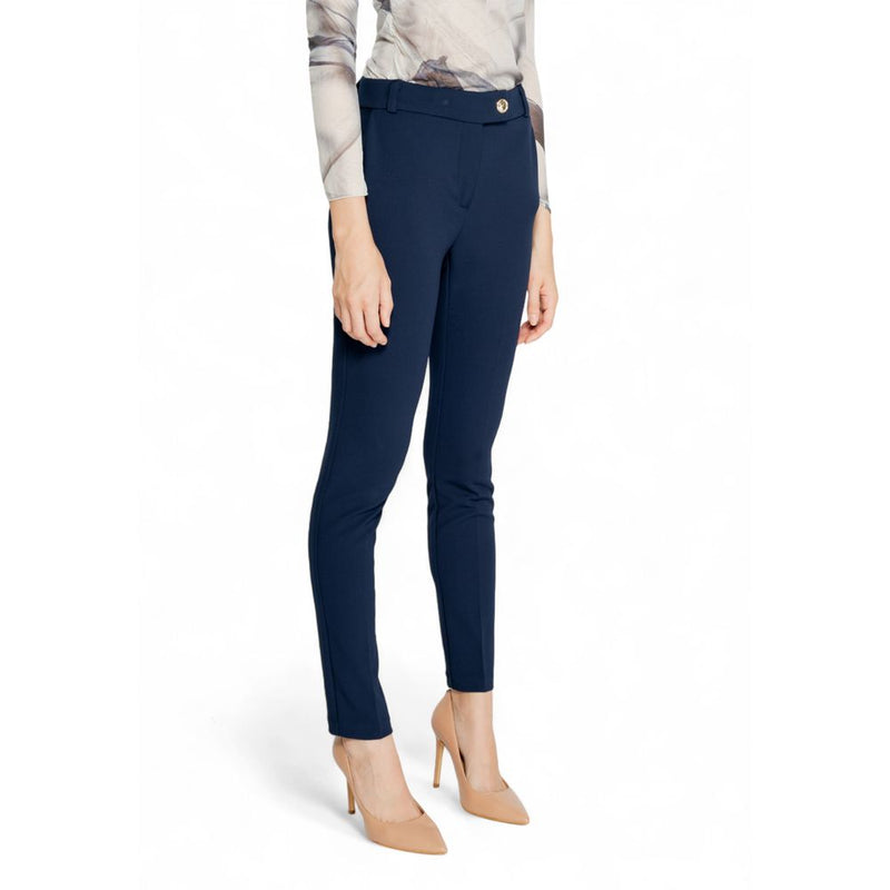 Rinascimento Blue Polyester Jeans & Women's Pant