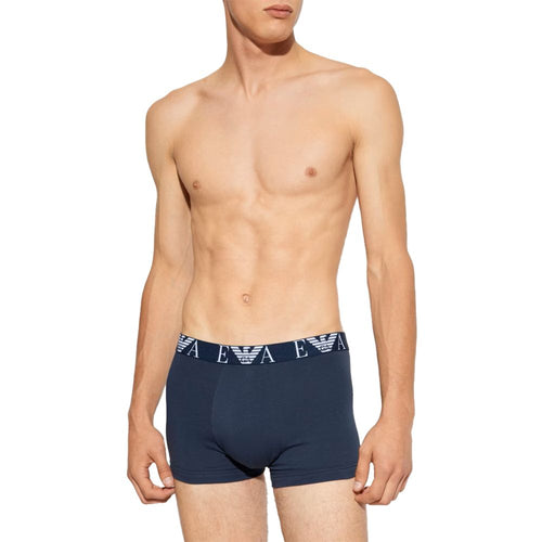 Emporio Armani Underwear Blue Cotton Men's Underwear