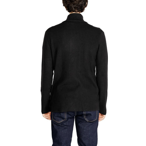 Hamaki-Ho Black Wool Men's Cardigan