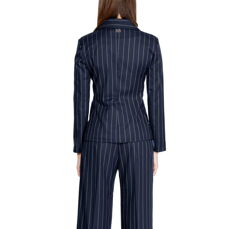 Rinascimento Blue Polyester Suits & Women's Blazer