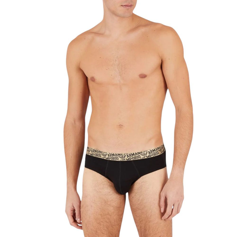 Emporio Armani Underwear Bicolor Cotton Men's Underwear