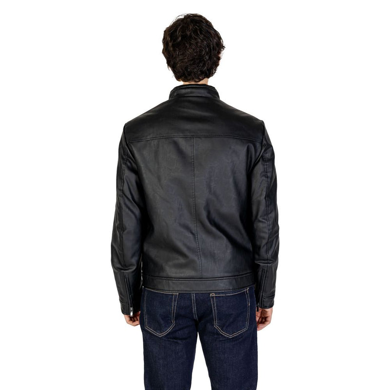 Hamaki-Ho Black Viscose Men's Jacket