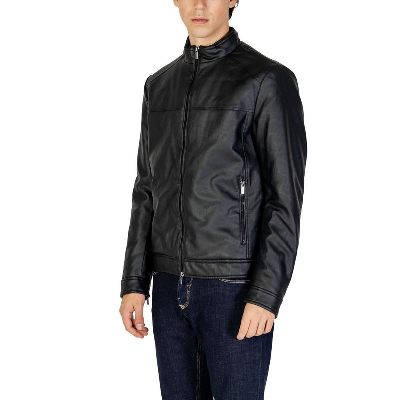 Hamaki-Ho Black Viscose Men's Jacket