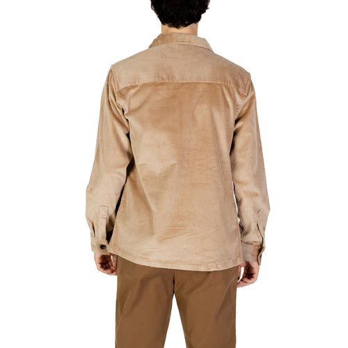 Hamaki-Ho Beige Cotton Men's Shirt