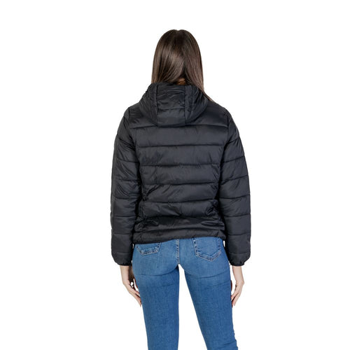 B.Young Black Nylon Jackets & Women's Coat