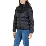 B.Young Black Nylon Jackets & Women's Coat