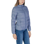 B.Young Blue Nylon Jackets & Women's Coat