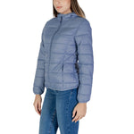 B.Young Blue Nylon Jackets & Women's Coat