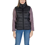 B.Young Black Nylon Jackets & Women's Coat