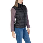 B.Young Black Nylon Jackets & Women's Coat