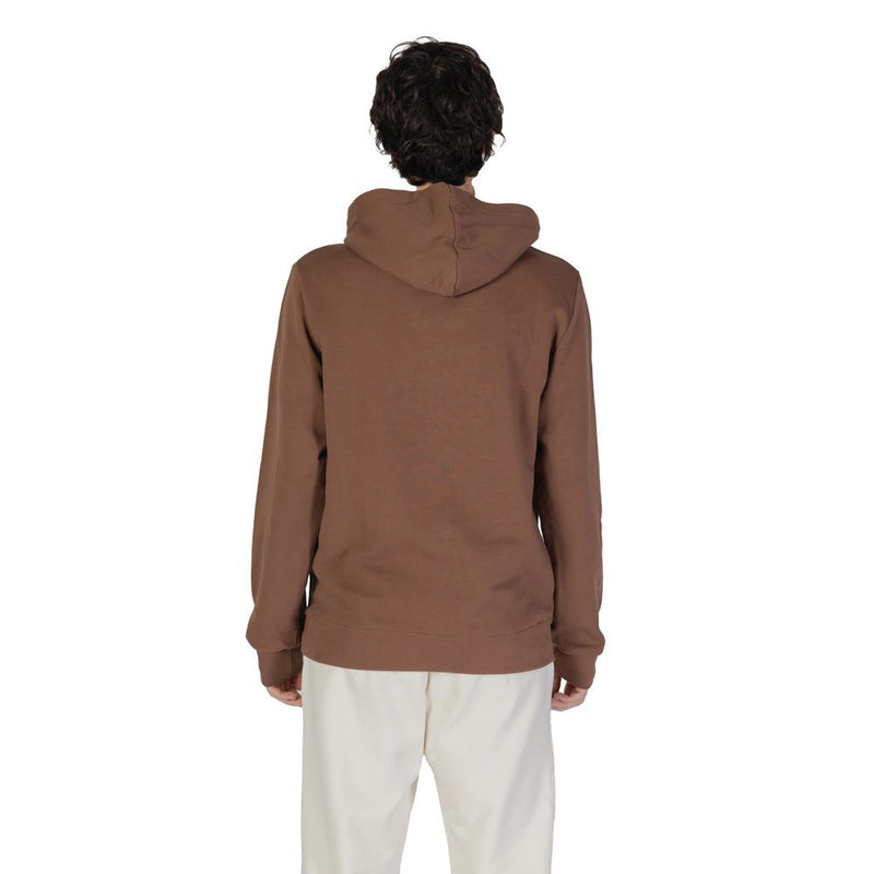 Underclub Brown Cotton Men's Sweater