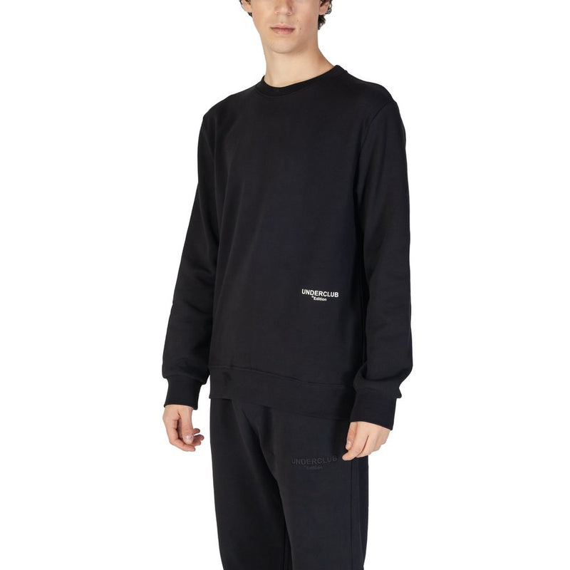 Underclub Black Cotton Men's Sweater